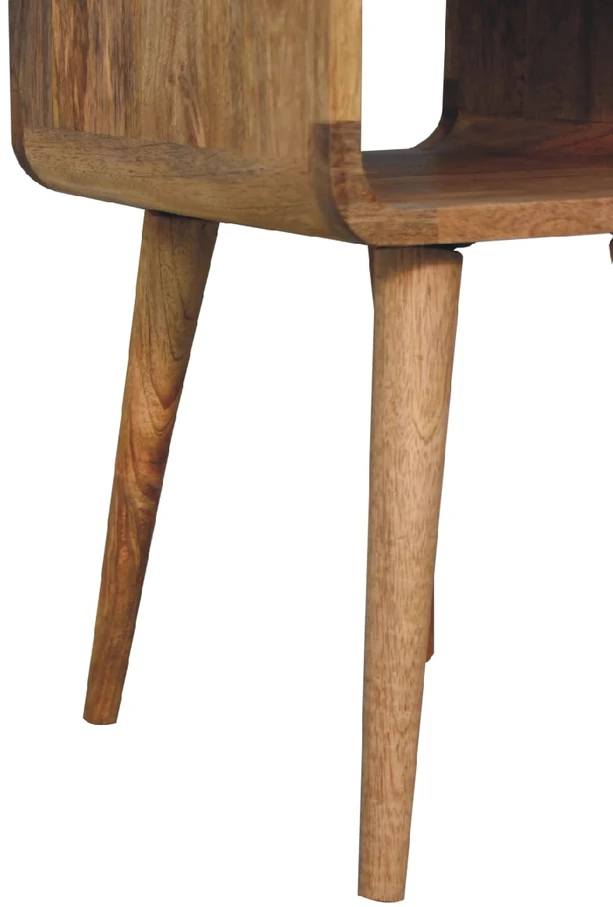Artisan Furniture Ąžuolo atspalvio mini naktinis staliukas, 30 cm