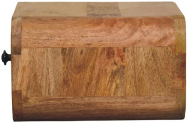 Artisan Furniture Ąžuolo atspalvio mini naktinis staliukas su 1 stalčiumi, 30 cm