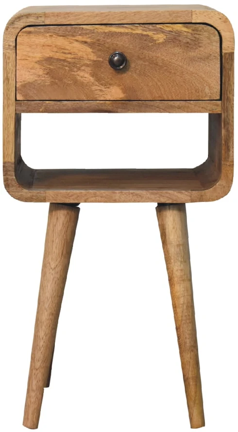 Artisan Furniture Ąžuolo atspalvio mini naktinis staliukas, 30 cm