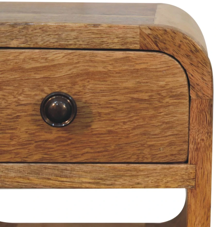 Artisan Furniture Ąžuolo atspalvio mini naktinis staliukas, 20 cm