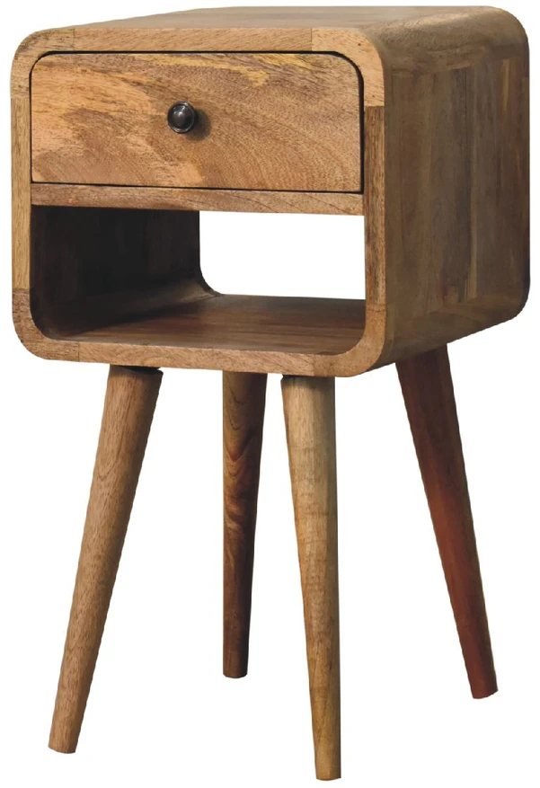 Artisan Furniture Ąžuolo atspalvio mini naktinis staliukas, 30 cm