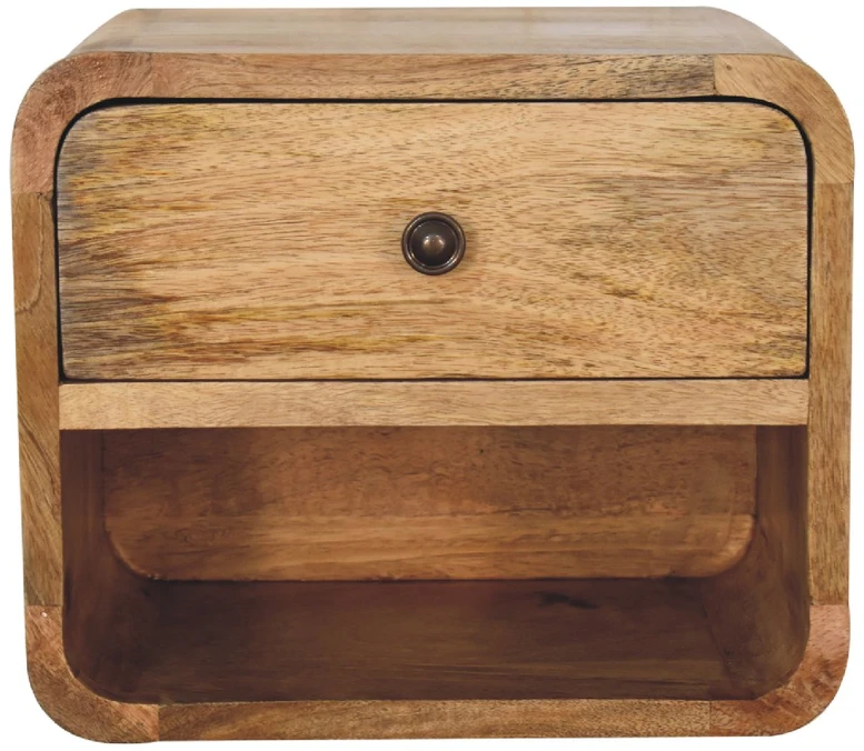 Artisan Furniture Ąžuolo atspalvio mini naktinis staliukas, 30 cm
