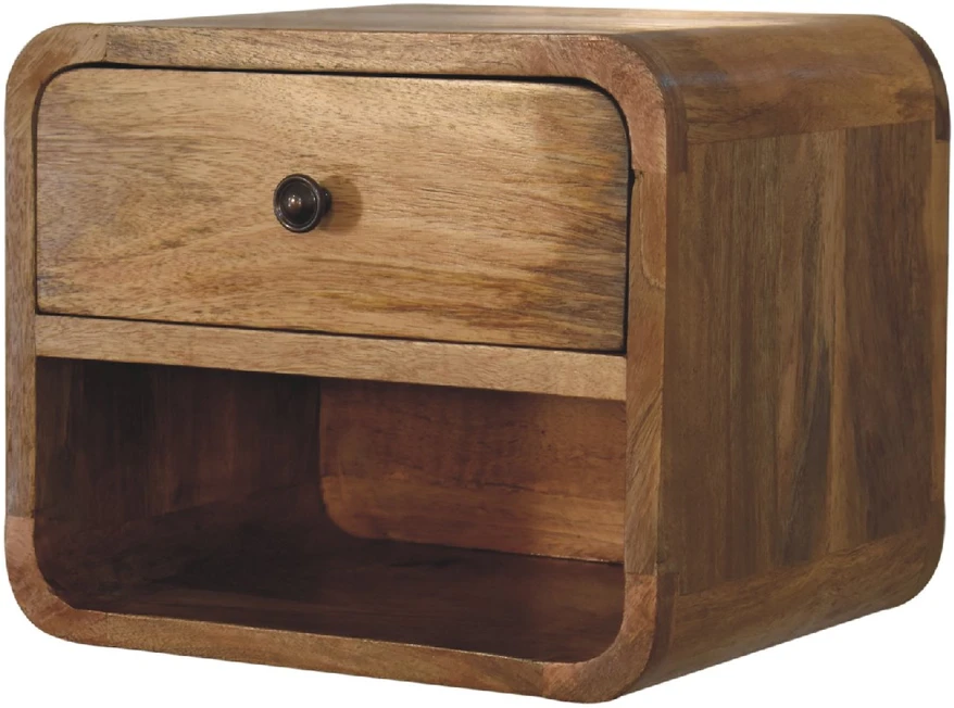 Artisan Furniture Ąžuolo atspalvio mini naktinis staliukas, 30 cm