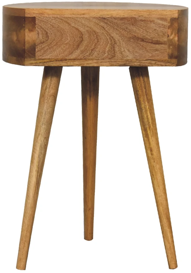 Artisan Furniture Ąžuolo atspalvio mini naktinis staliukas, 40 cm