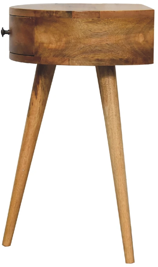 Artisan Furniture Ąžuolo atspalvio mini naktinis staliukas, 40 cm