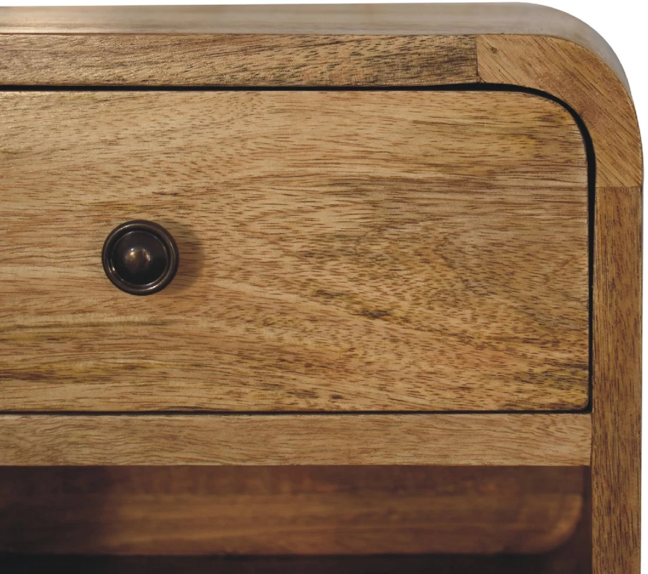 Artisan Furniture Ąžuolo atspalvio mini naktinis staliukas, 30 cm