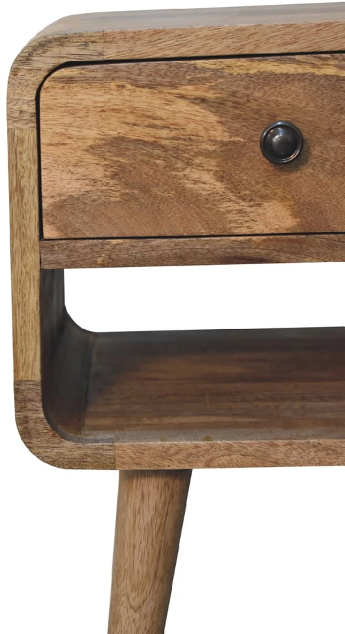 Artisan Furniture Ąžuolo atspalvio mini naktinis staliukas, 30 cm