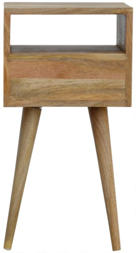 Artisan Furniture Ąžuolo atspalvio mini naktinis staliukas, 30 cm