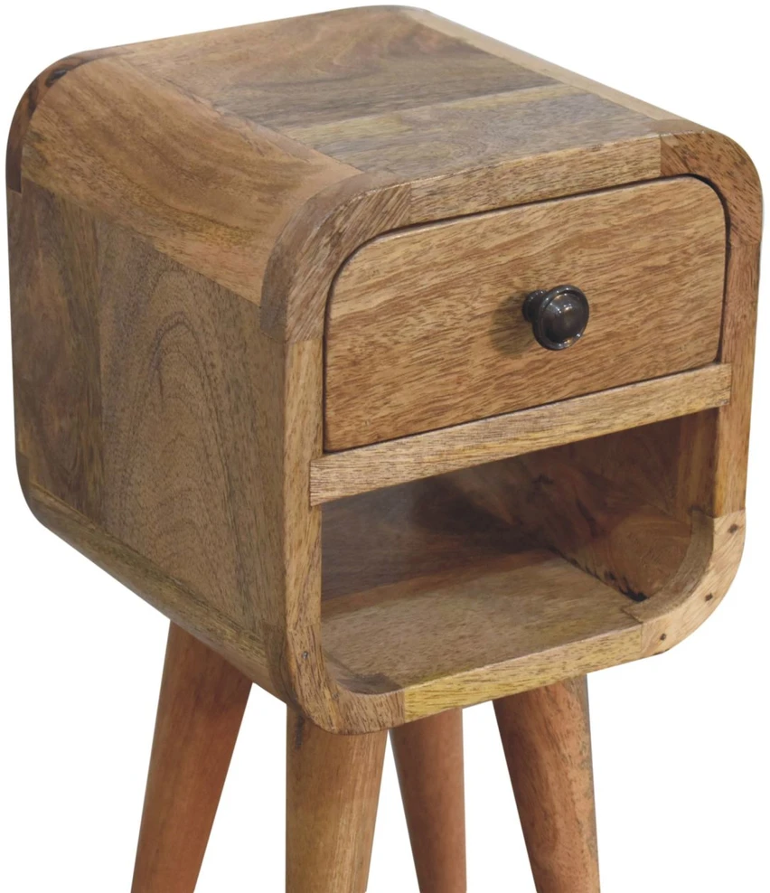 Artisan Furniture Ąžuolo atspalvio mini naktinis staliukas, 20 cm