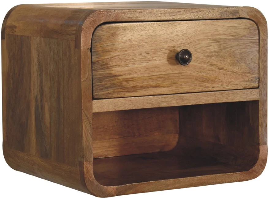 Artisan Furniture Ąžuolo atspalvio mini naktinis staliukas, 30 cm