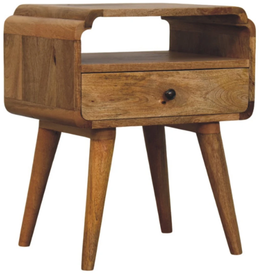 Artisan Furniture Ąžuolo atspalvio naktinis staliukas, 45 cm