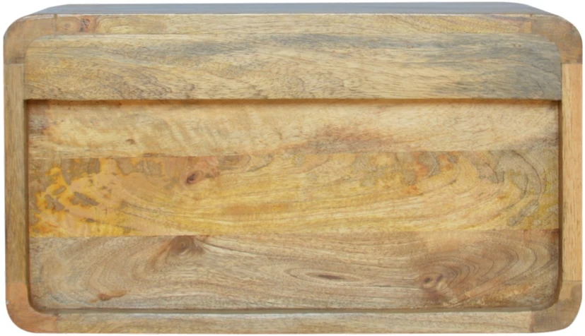 Artisan Furniture Ąžuolo atspalvio naktinis staliukas su 2 stalčiais