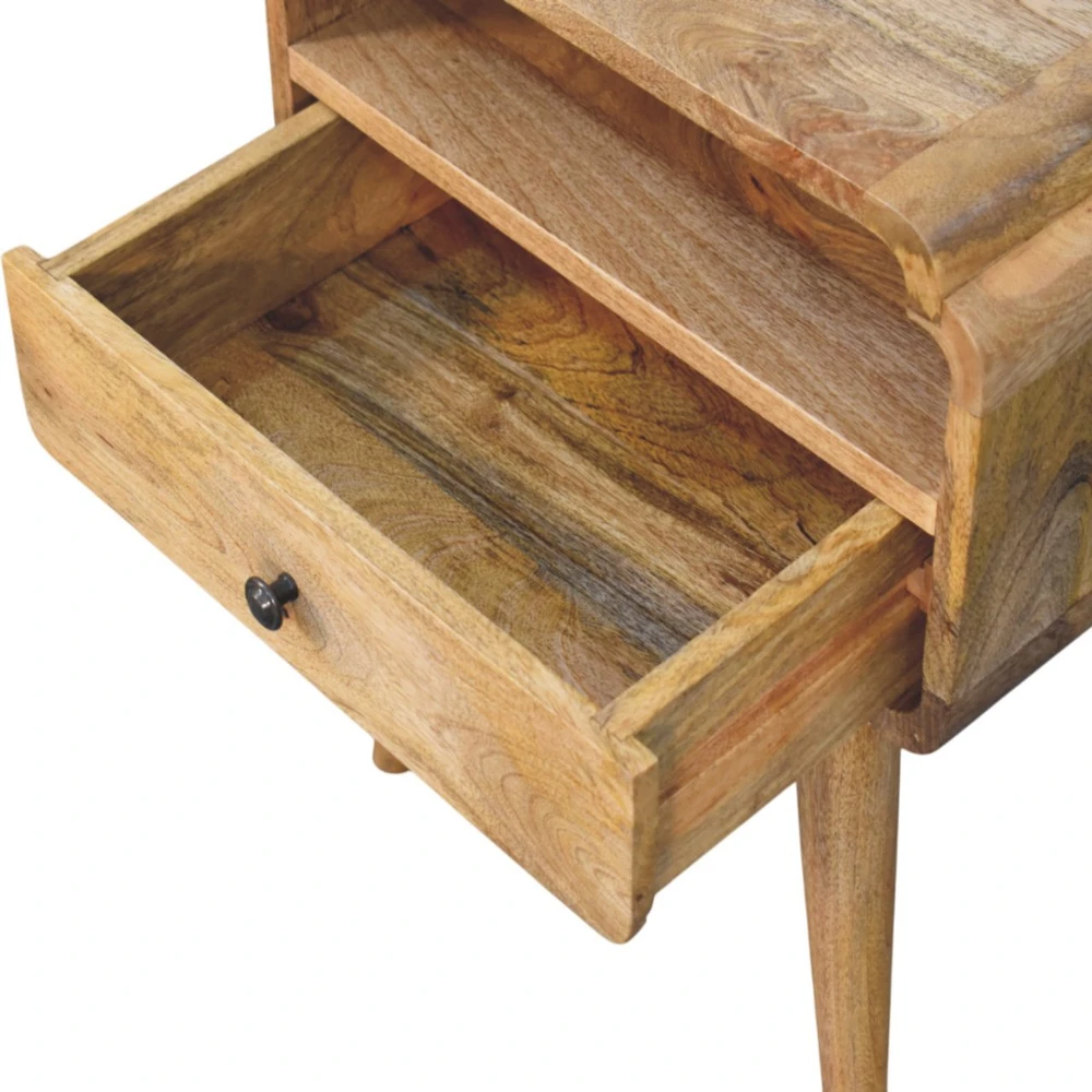 Artisan Furniture Ąžuolo atspalvio naktinis staliukas, 45 cm