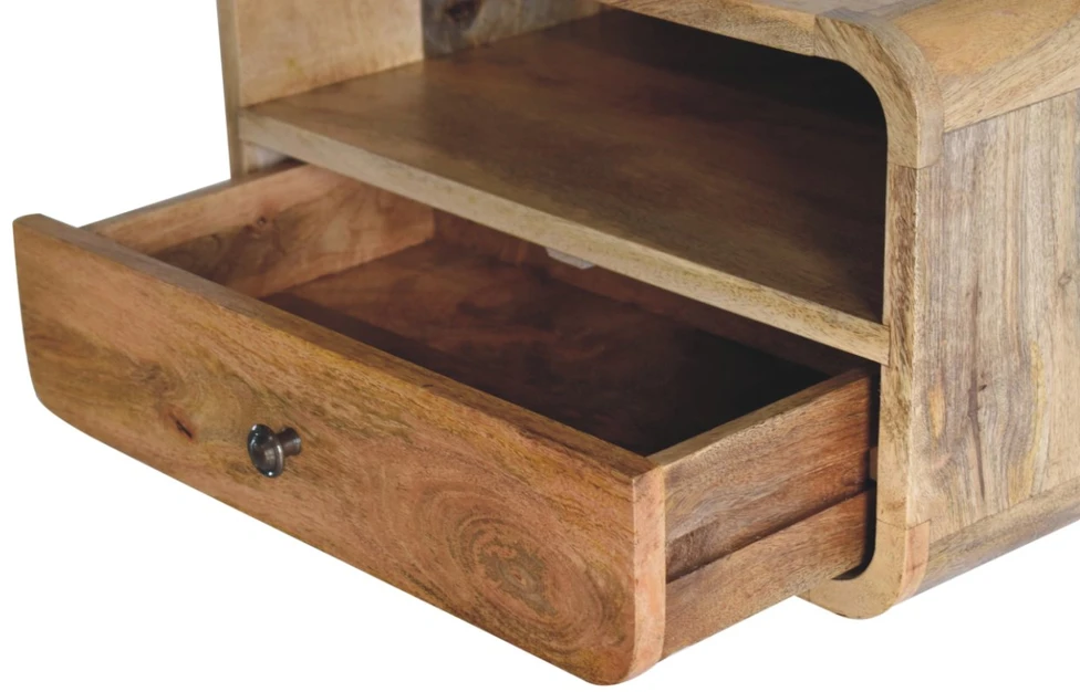 Artisan Furniture Ąžuolo atspalvio naktinis staliukas, 45 cm