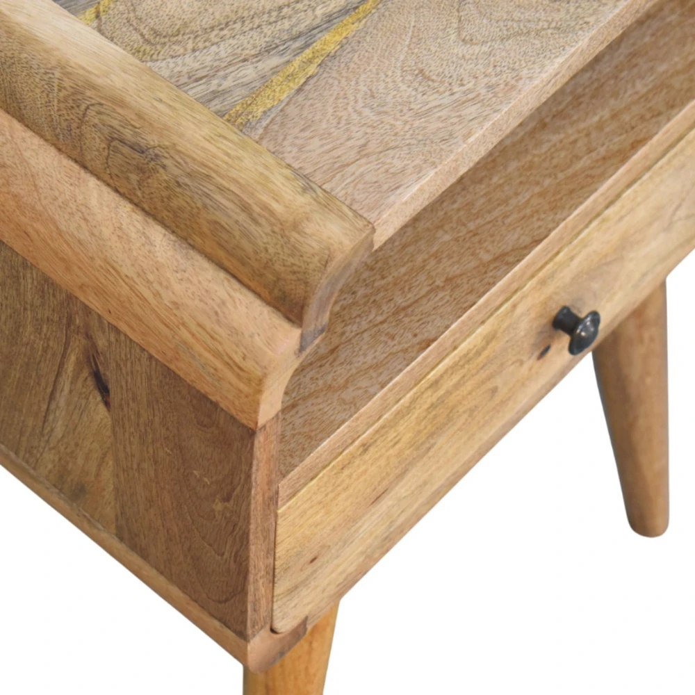 Artisan Furniture Ąžuolo atspalvio naktinis staliukas, 45 cm