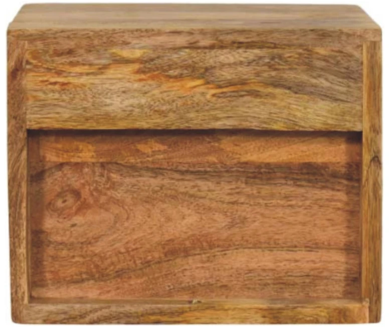 Artisan Furniture Ąžuolo atspalvio naktinis staliukas su 1 stalčiumi, 30 cm