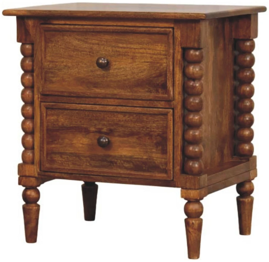 Artisan Furniture Ąžuolo atspalvio naktinis staliukas, 55 cm