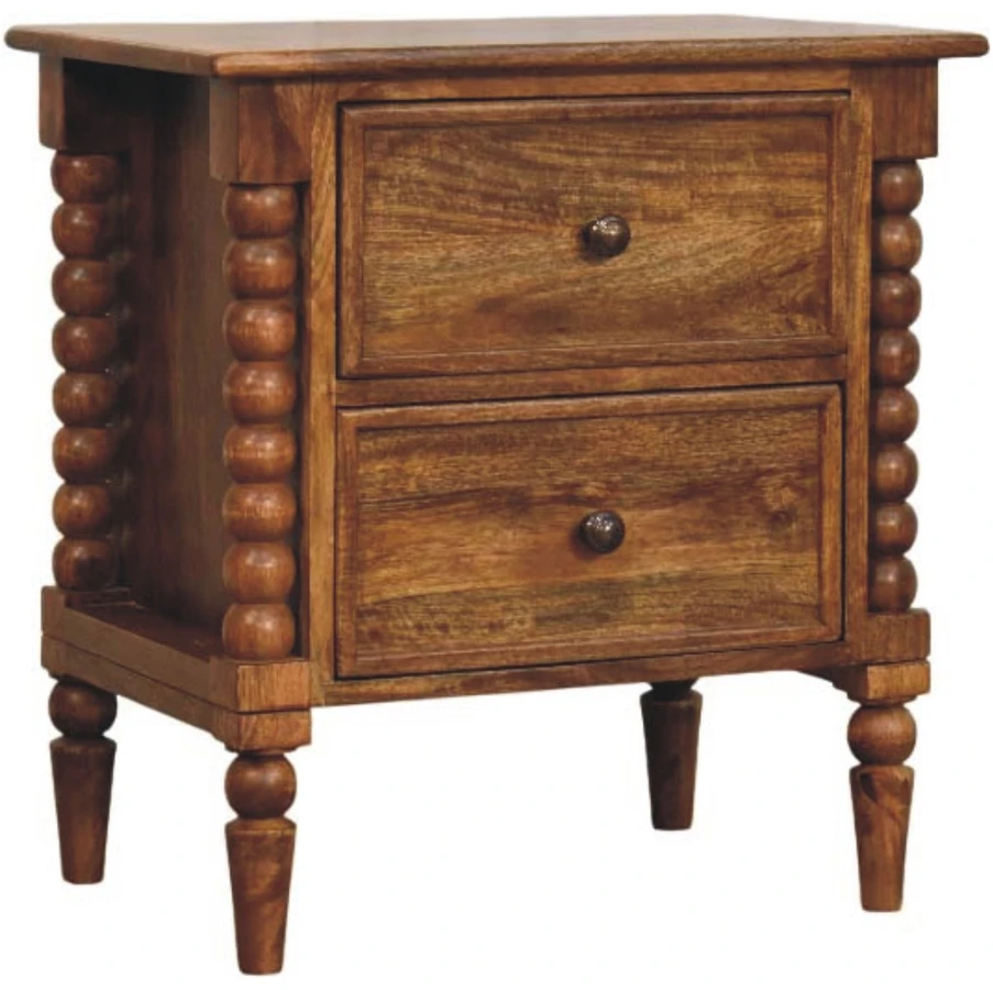 Artisan Furniture Ąžuolo atspalvio naktinis staliukas, 55 cm