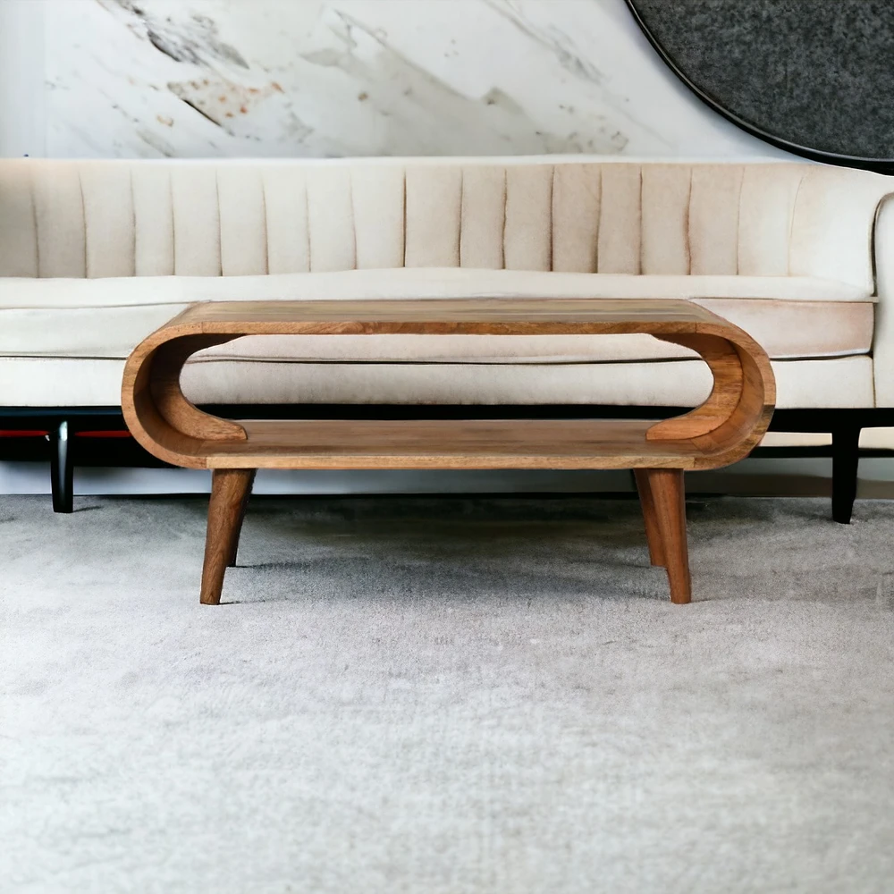 Artisan Furniture Ąžuolo atspalvio Nordic kavos staliukas