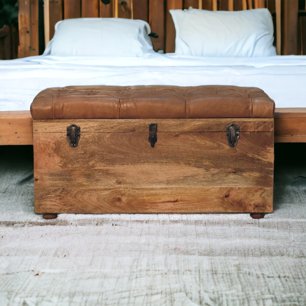 Artisan Furniture Ąžuolo atspalvio suoliukas