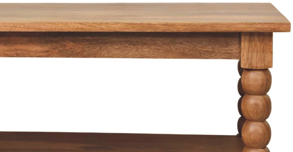 Artisan Furniture Barley Twist mango medienos kavos staliukas
