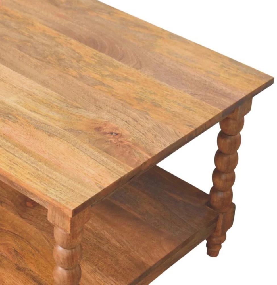 Artisan Furniture Barley Twist mango medienos kavos staliukas