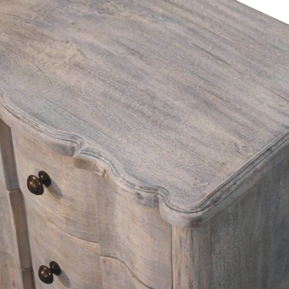 Artisan Furniture Beaumont lenktų formų naktinis staliukas