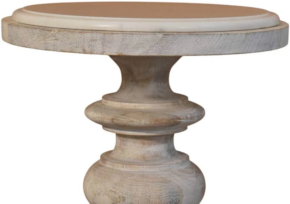 Artisan Furniture Bellis akcentinis staliukas su marmuriniu stalviršiu