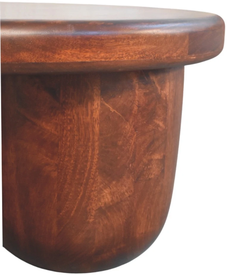Artisan Furniture Clara Sculpted mango medienos kavos staliukas