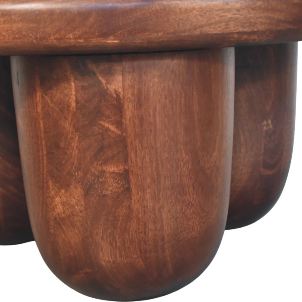 Artisan Furniture Clara Sculpted mango medienos kavos staliukas