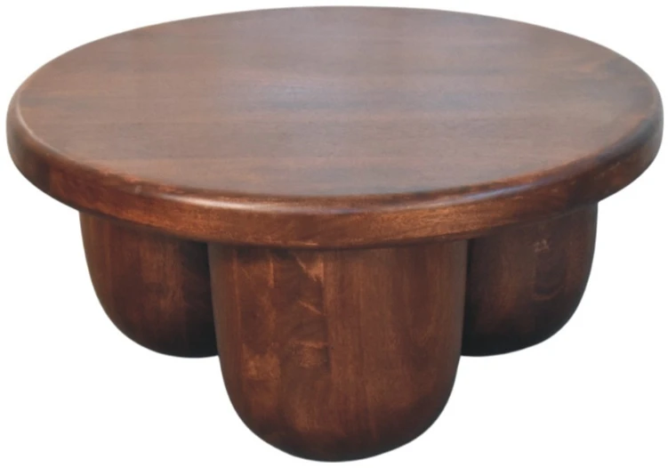 Artisan Furniture Clara Sculpted mango medienos kavos staliukas
