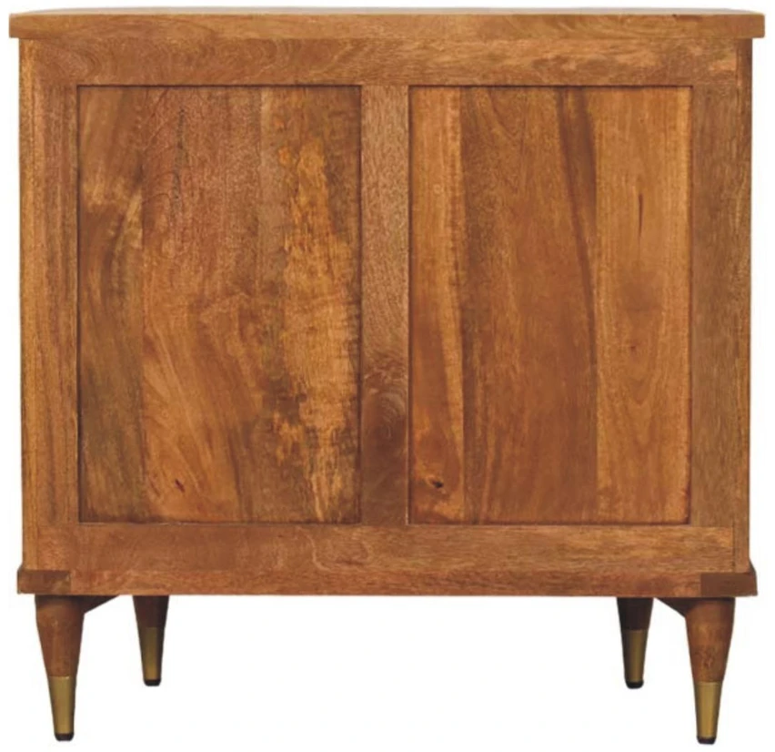 Artisan Furniture Emerson komoda su reljefiniais fasadais ir 3 stalčiais