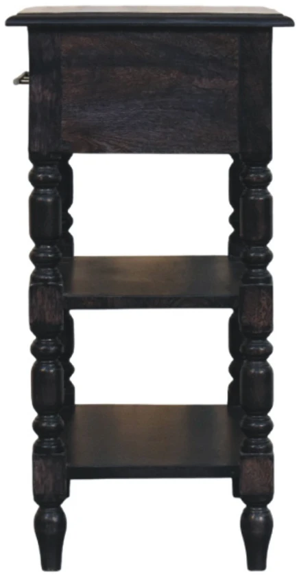 Artisan Furniture Heritage šoninis staliukas su tekintomis kojelėmis