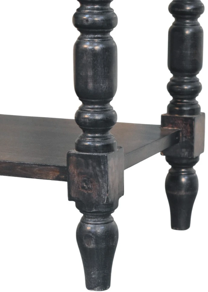 Artisan Furniture Heritage šoninis staliukas su tekintomis kojelėmis