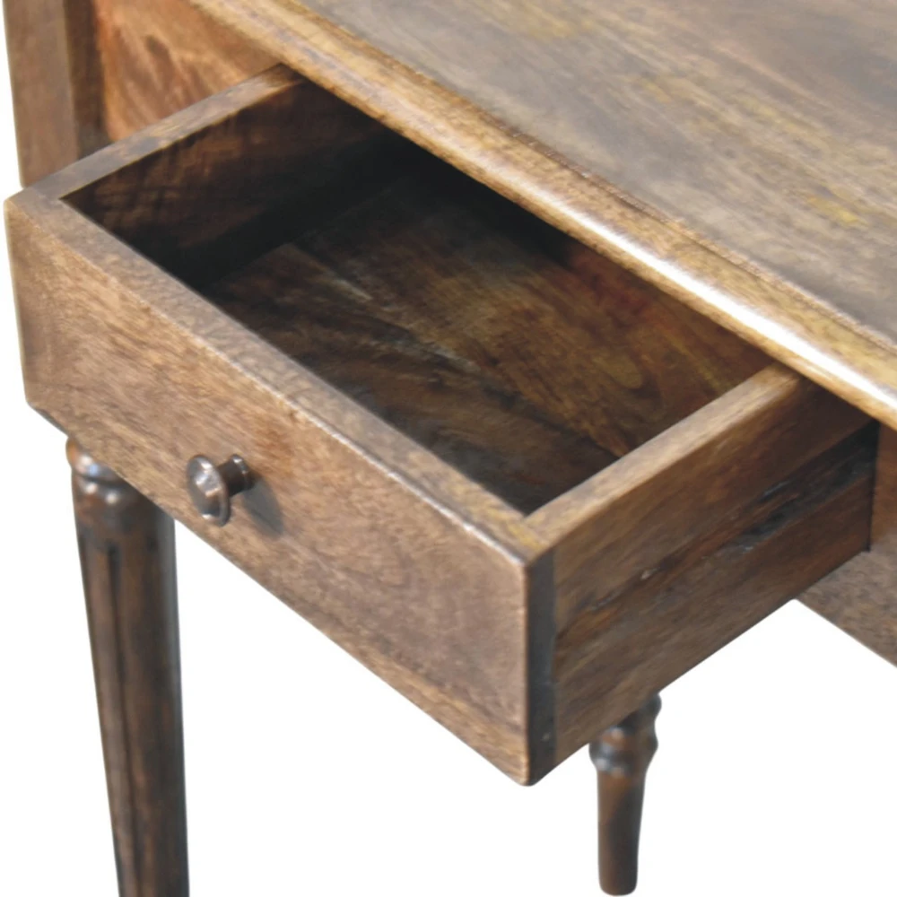 Artisan Furniture Heritage Turned-Leg mango medienos rašomasis stalas