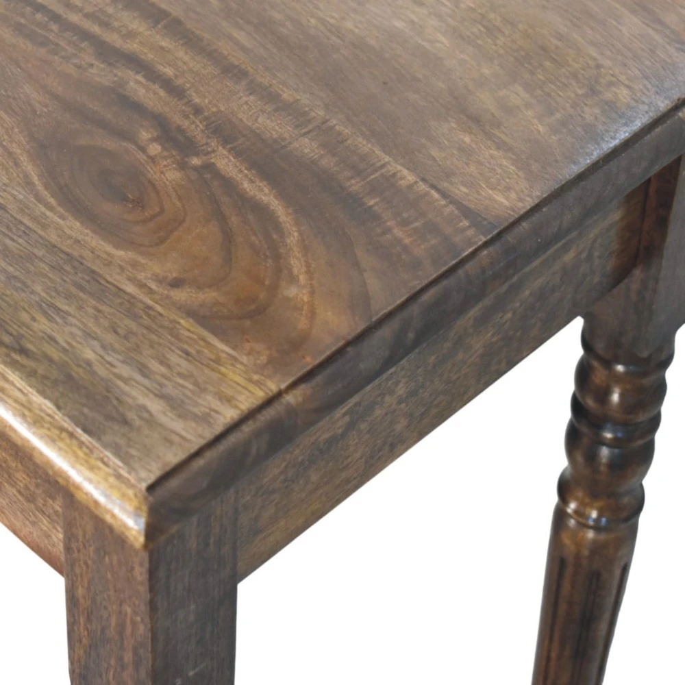 Artisan Furniture Heritage Turned-Leg mango medienos rašomasis stalas
