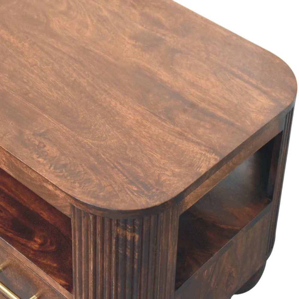 Artisan Furniture Kavos staliukas su rutulio formos kojelėmis