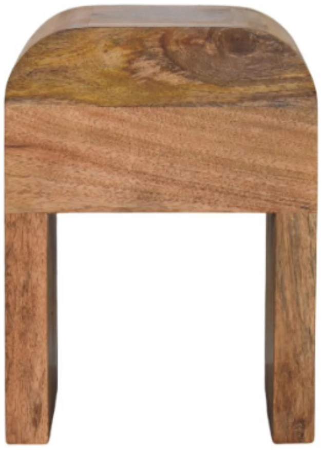 Artisan Furniture Lenktas Ąžuolo Mini naktinis staliukas
