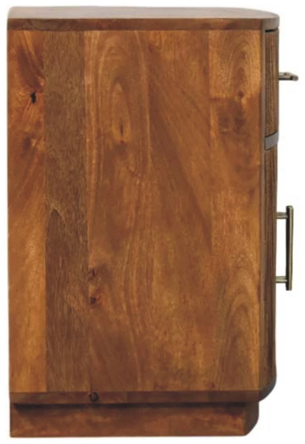 Artisan Furniture Lenktas naktinis staliukas, 50 cm