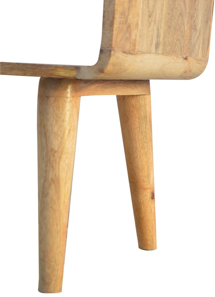 Artisan Furniture Lenktas naktinis staliukas, 45 cm