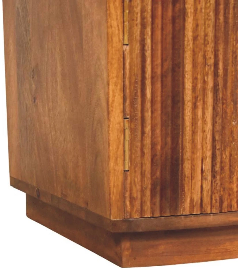 Artisan Furniture Lenktas naktinis staliukas, 50 cm
