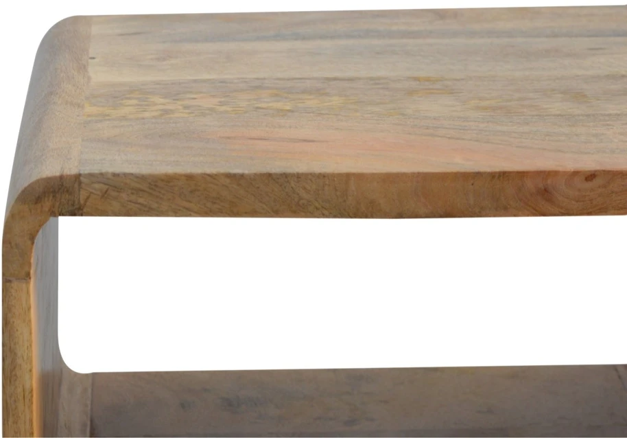 Artisan Furniture Lenktas naktinis staliukas, 45 cm
