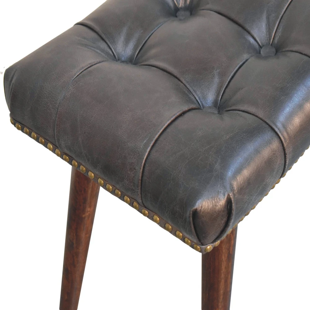 Artisan Furniture Mango medienos suoliukas, Kalifornijos riešutmedžio atspalvio