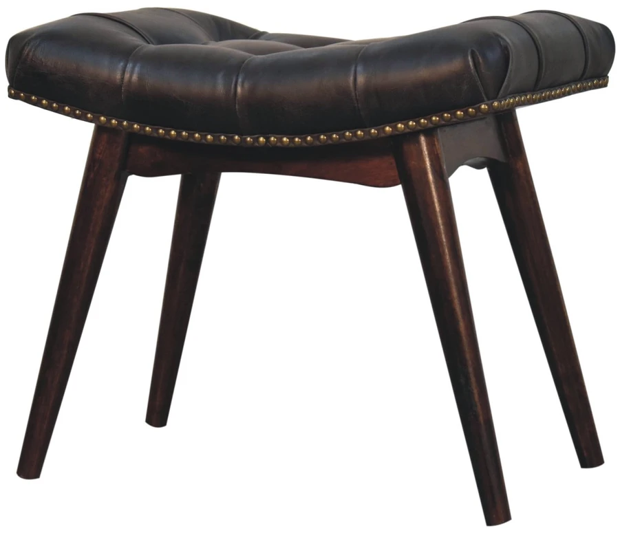 Artisan Furniture Mango medienos suoliukas, Kalifornijos riešutmedžio atspalvio