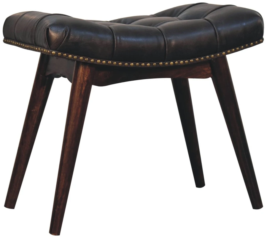 Artisan Furniture Mango medienos suoliukas, Kalifornijos riešutmedžio atspalvio