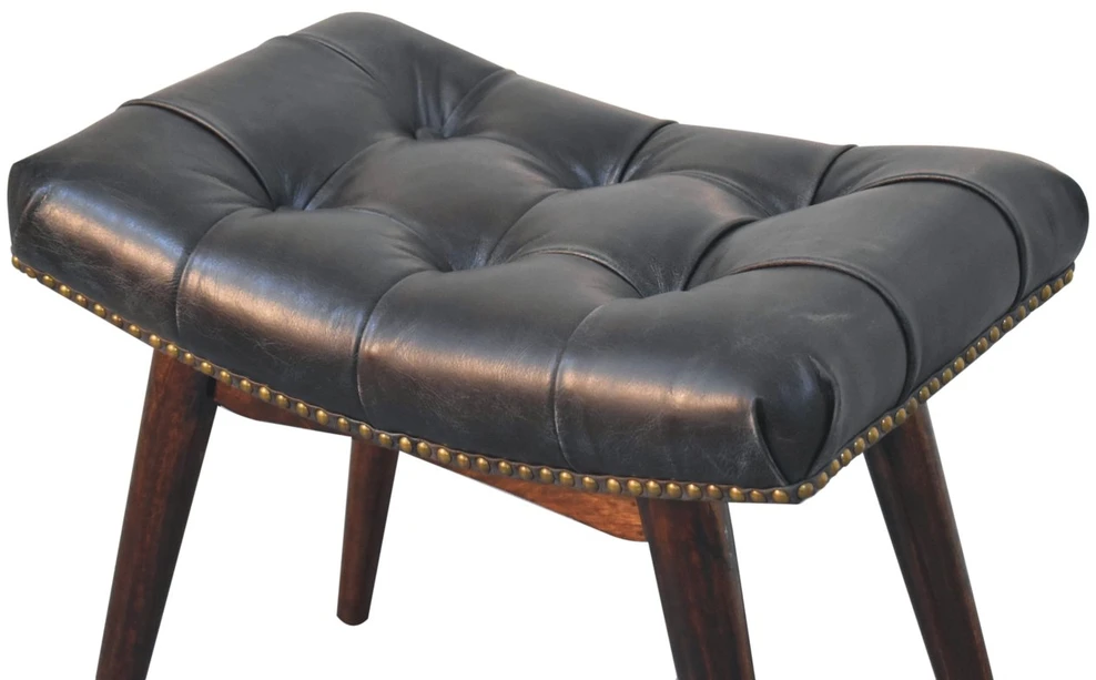 Artisan Furniture Mango medienos suoliukas, Kalifornijos riešutmedžio atspalvio