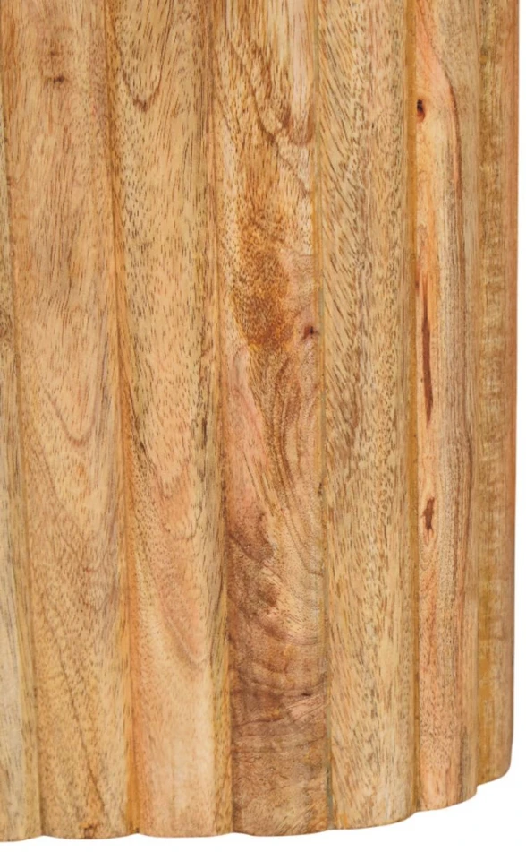 Artisan Furniture Marble šoninis staliukas su marmuro detale, ąžuolo atspalvio