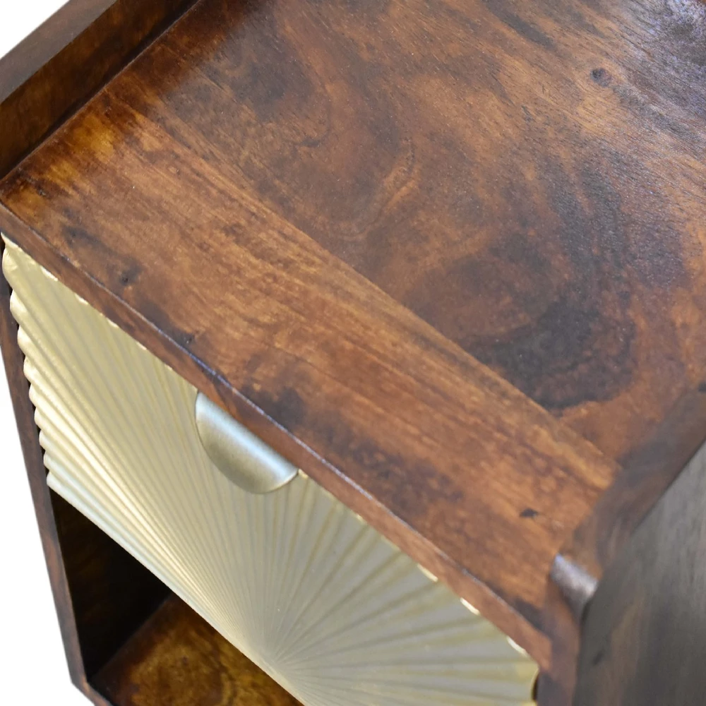 Artisan Furniture Mini naktinis staliukas su 1 stalčiumi