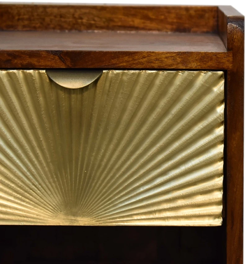 Artisan Furniture Mini naktinis staliukas su 1 stalčiumi