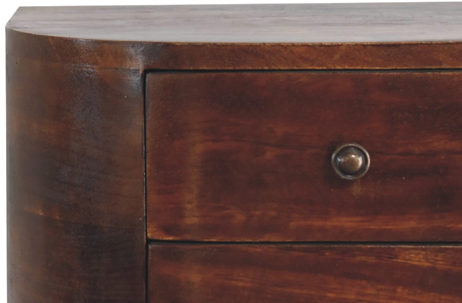 Artisan Furniture Naktinis staliukas su 2 stalčiais, 45 cm